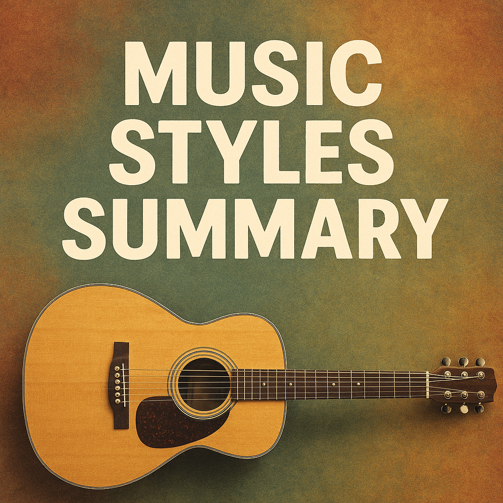 Music Styles Summary