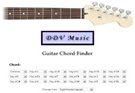 Guitar Chord Finder
