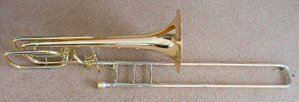 Bass trombone in B flatF/D