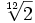 \sqrt[12]{2}