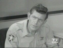 Griffith as Andy Taylor on The Andy Griffith Show