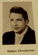 Bobby Zimmerman (a.k.a Bob Dylan) in high school