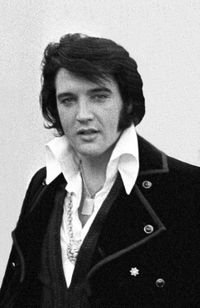 Elvis Presley circa 1970.