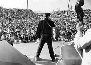 Elvis Presley at the Mississippi-Alabama State Fair, 1956