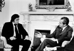 Cash advocated prison reform at his July 1972 meeting with U.S. president Richard Nixon.