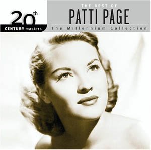 Patti Page on the cover of a collection, part of The Millennium Collection