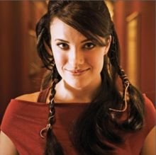 Rebecca St. James in a promotional photo for the Hark the Herald Angels Sing single