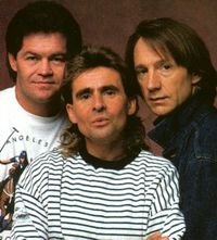 The partially reunited Monkees in 1987
